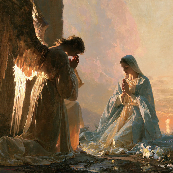 The Annunciation - The Annunciation at Dawn · Square n° 9