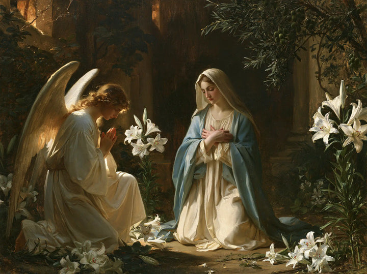 The Annunciation - The Annunciation in the Garden · Landscape n° 8