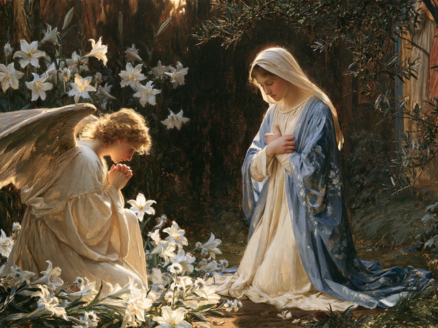 The Annunciation - The Annunciation in the Garden · Landscape n° 10