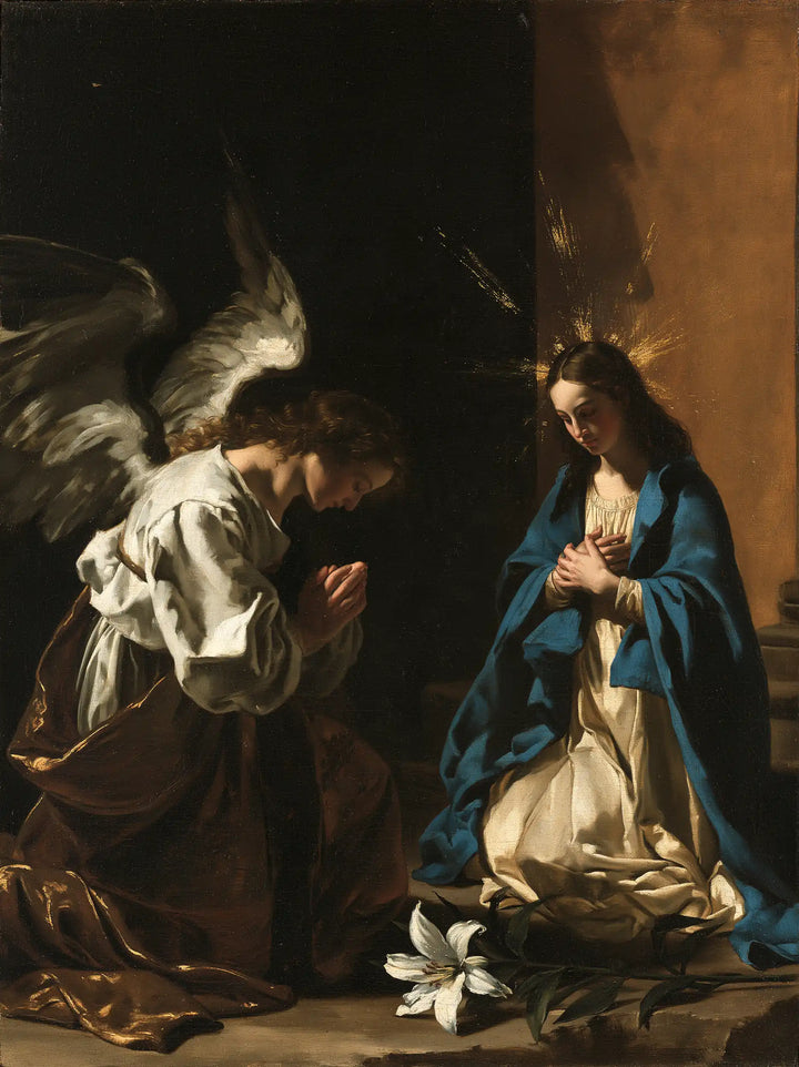 The Annunciation - Black and Gold · Portrait n° 15