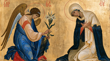 The Annunciation - Contemporary Byzantine · Landscape n° 4