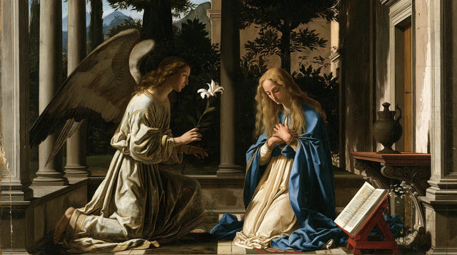 The Annunciation - Florentine Renaissance · Landscape n° 9