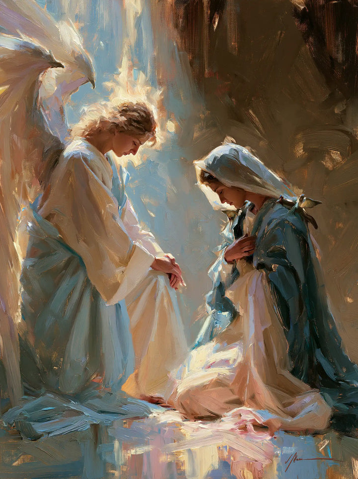 The Annunciation - Impressionist · Portrait n° 10