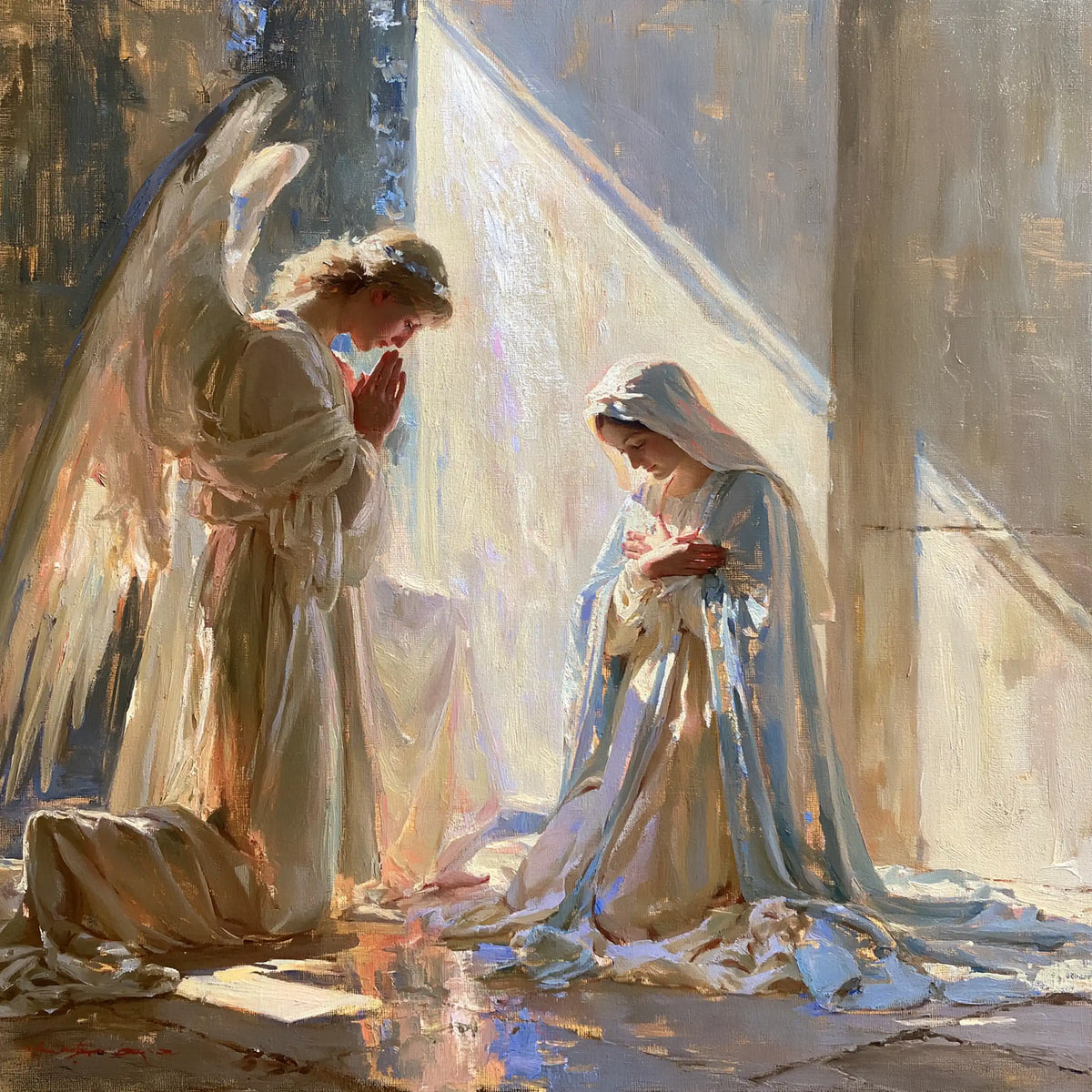 The Annunciation - Impressionist · Square n° 5