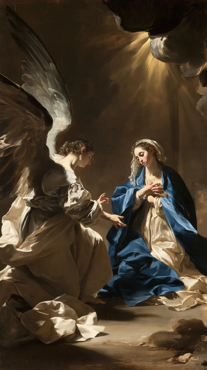 The Annunciation - Theatrical Baroque · Portrait n° 5