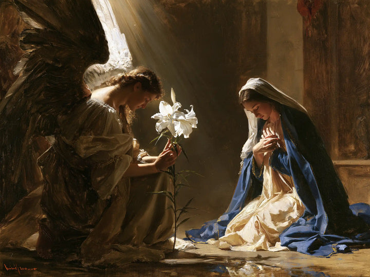 The Annunciation - The White Lily as Symbol · Landscape n° 1