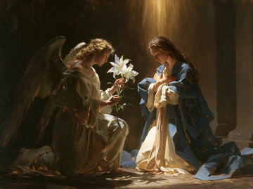 The Annunciation - The White Lily as Symbol · Landscape n° 3