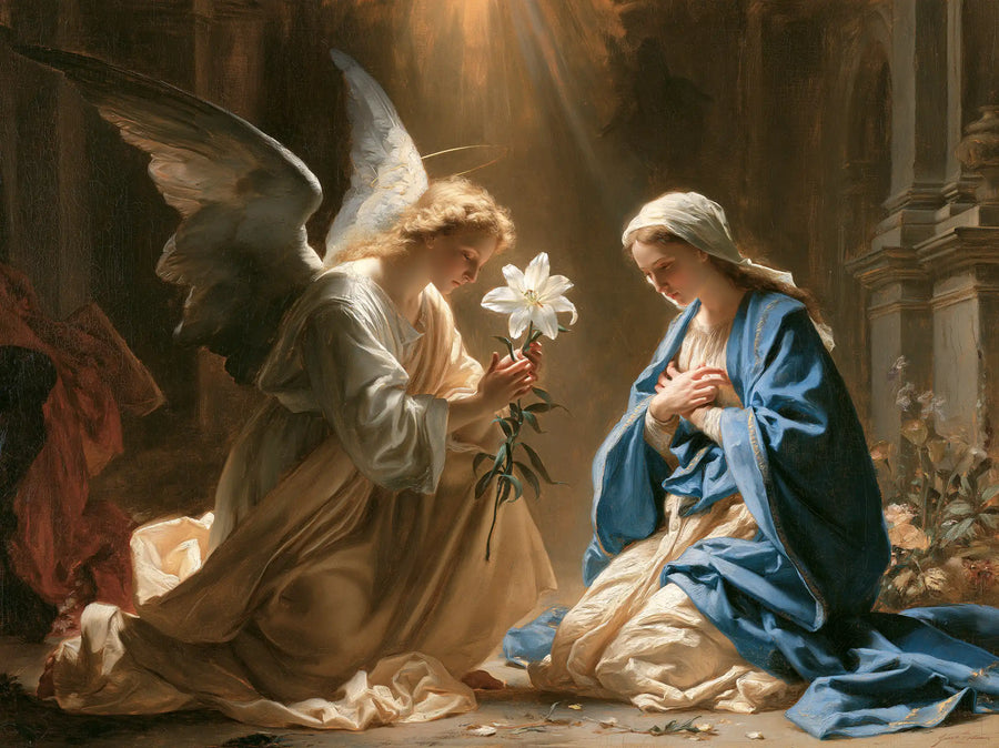 The Annunciation - The White Lily as Symbol · Landscape n° 4
