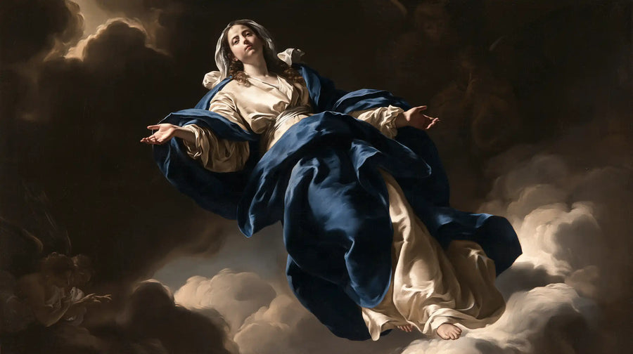 The Assumption of Mary - Caravaggio Tenebrism · Landscape n° 5