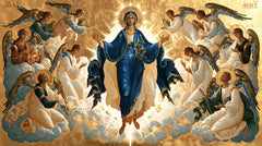 The Assumption of Mary — Peace Amid Enamel Clouds