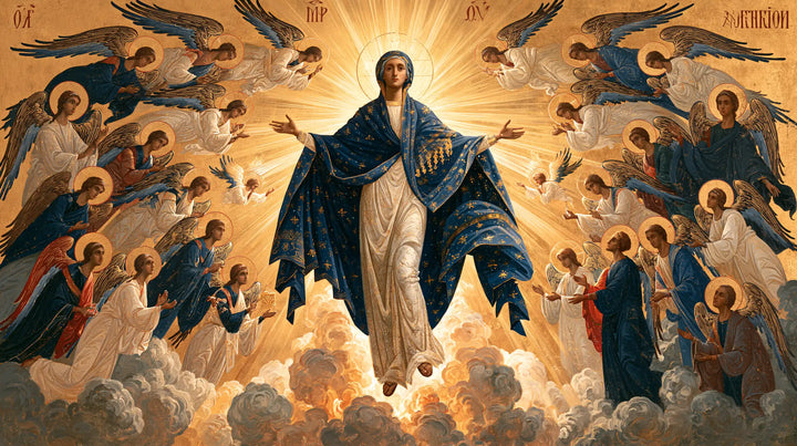 The Assumption of Mary - Contemporary Byzantine · Landscape n° 14