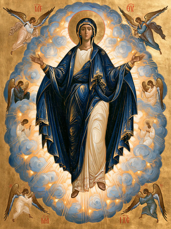 The Assumption of Mary - Contemporary Byzantine · Portrait n° 7