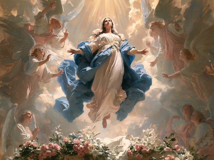The Assumption of Mary - Assumption with a Flower-Filled Tomb · Landscape n° 6