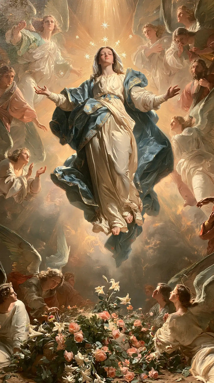 The Assumption of Mary — The Lily Raised Toward Glory