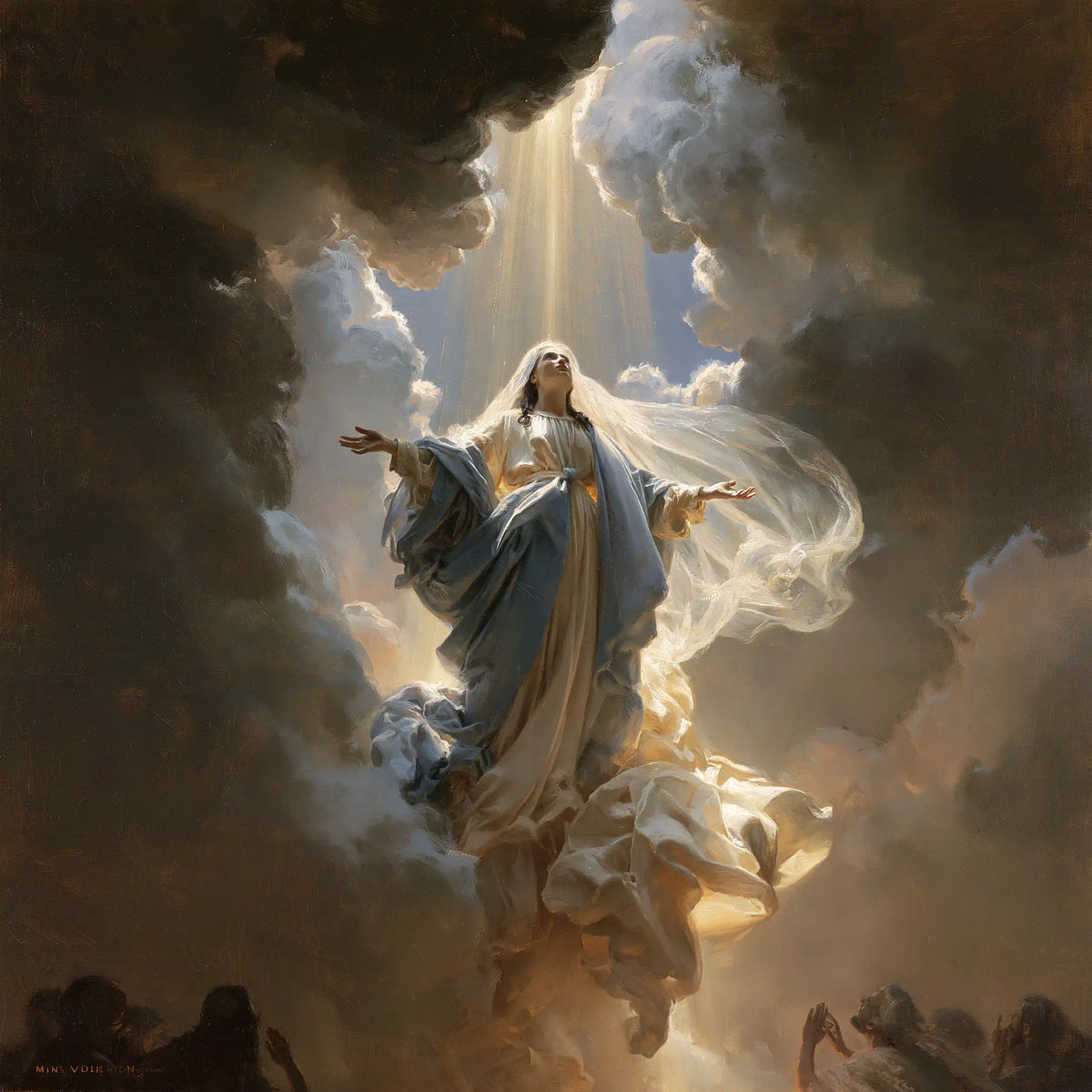 The Assumption of Mary - The Open Heaven · Square n° 1