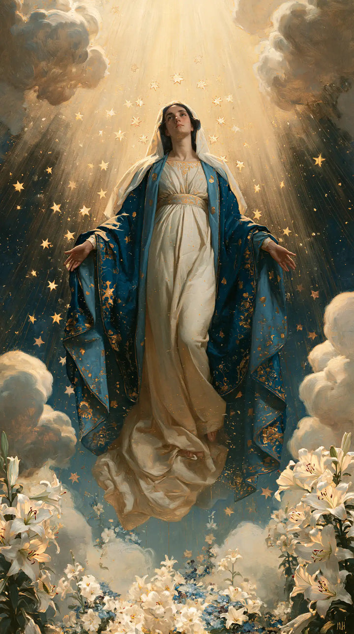 The Assumption of Mary - Symbolist · Portrait n° 5