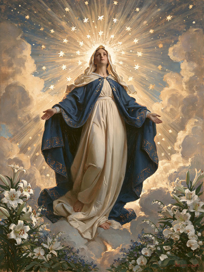 The Assumption of Mary - Symbolist · Portrait n° 6