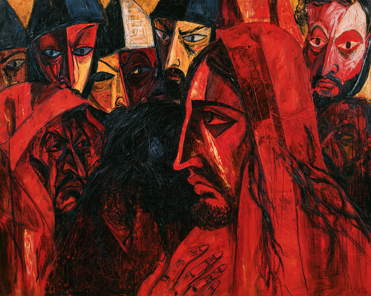 Yahuda'nın İhaneti - Ekspresyonist · Manzara n° 4 - Hıristiyan sanatı