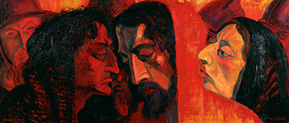 Yahuda'nın İhaneti - Ekspresyonist · Manzara n° 6 - Hıristiyan sanatı