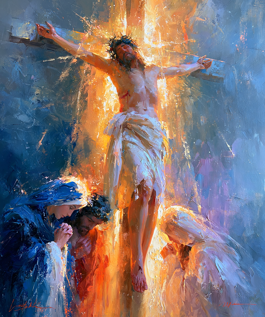 The Crucifixion - Impressionist · Portrait n° 20