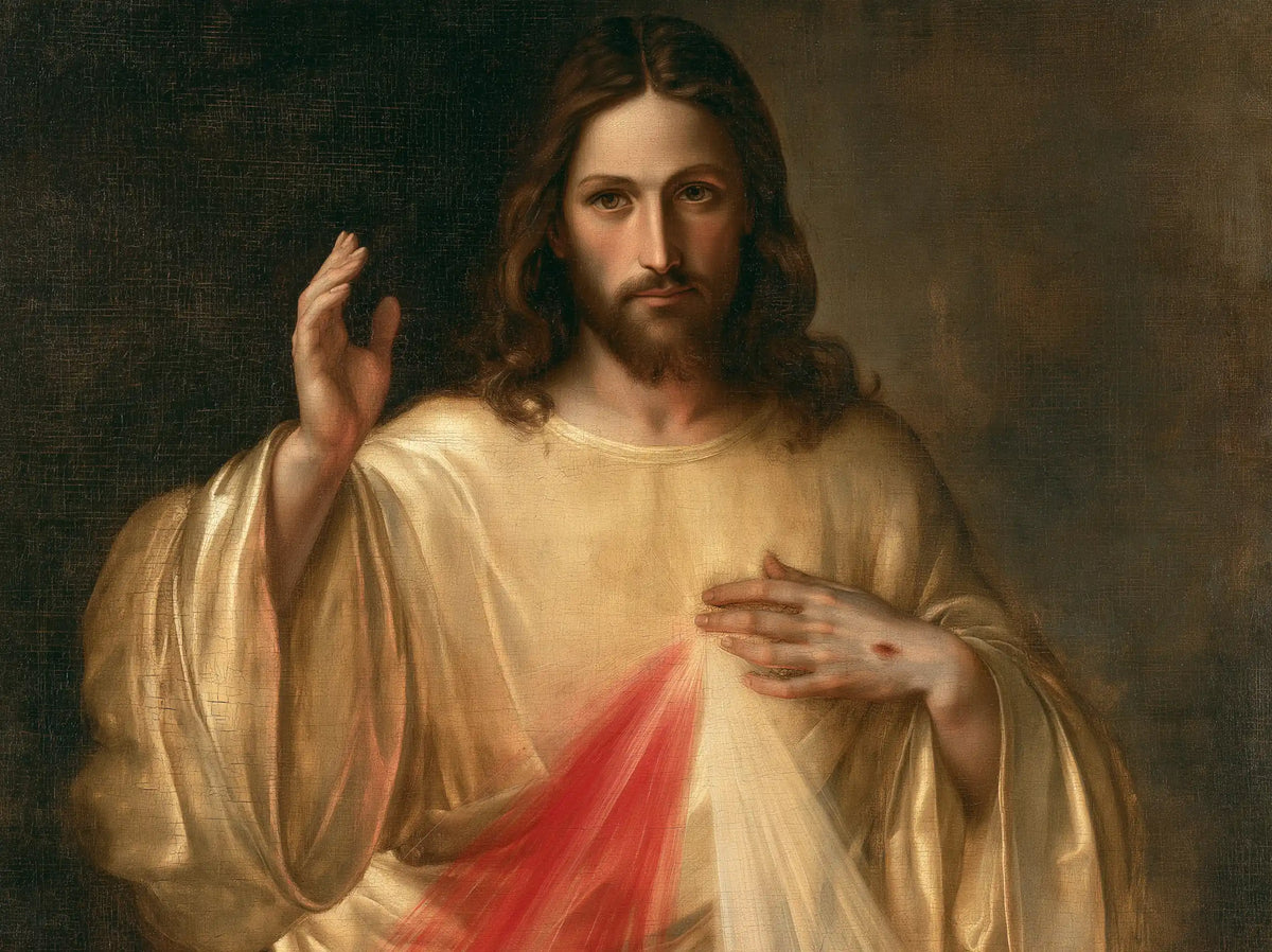 Divine Mercy Jesus - Florentine Renaissance · Landscape n° 2