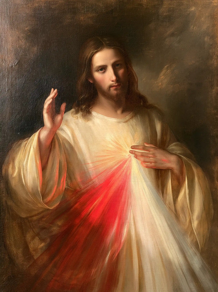 Divine Mercy Jesus - Florentine Renaissance · Portrait n° 3