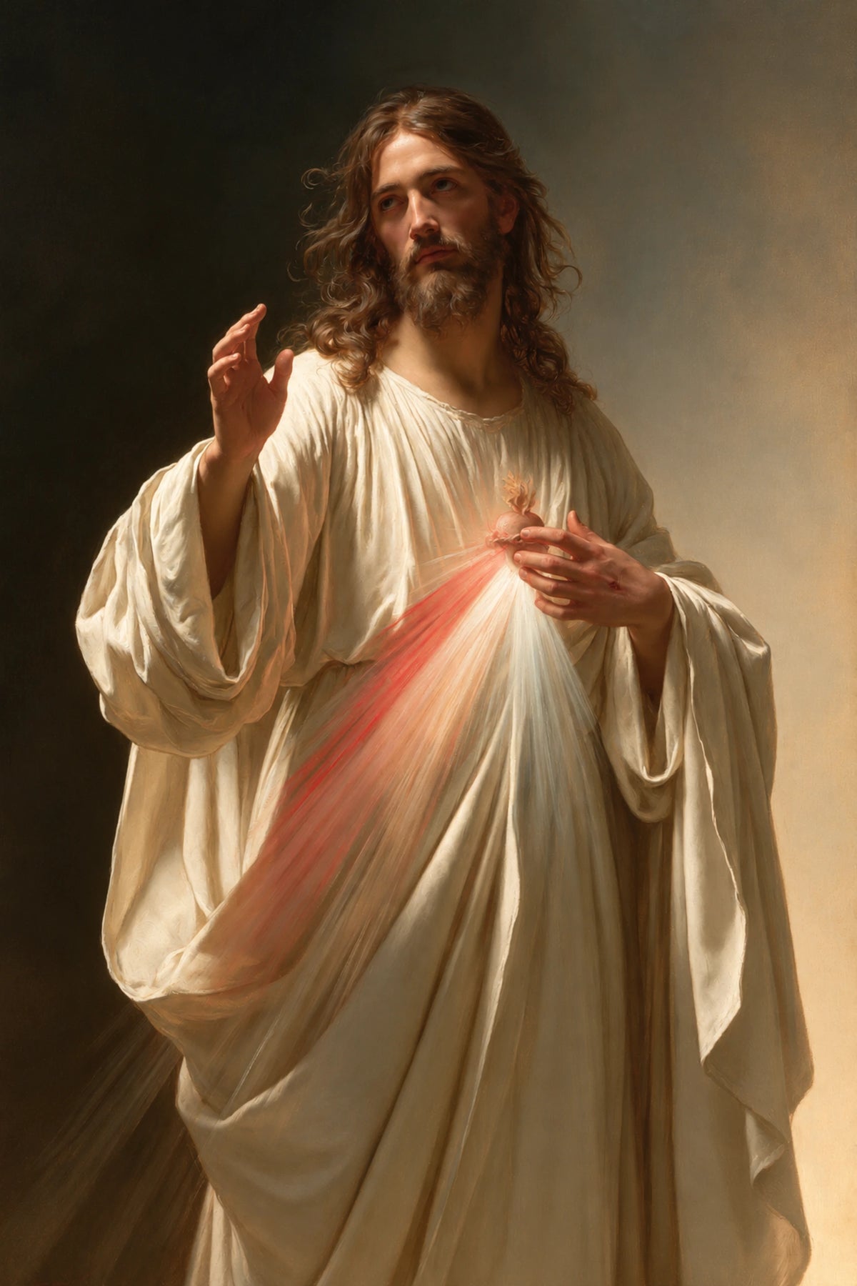 Divine Mercy Jesus – Robes of Living Light