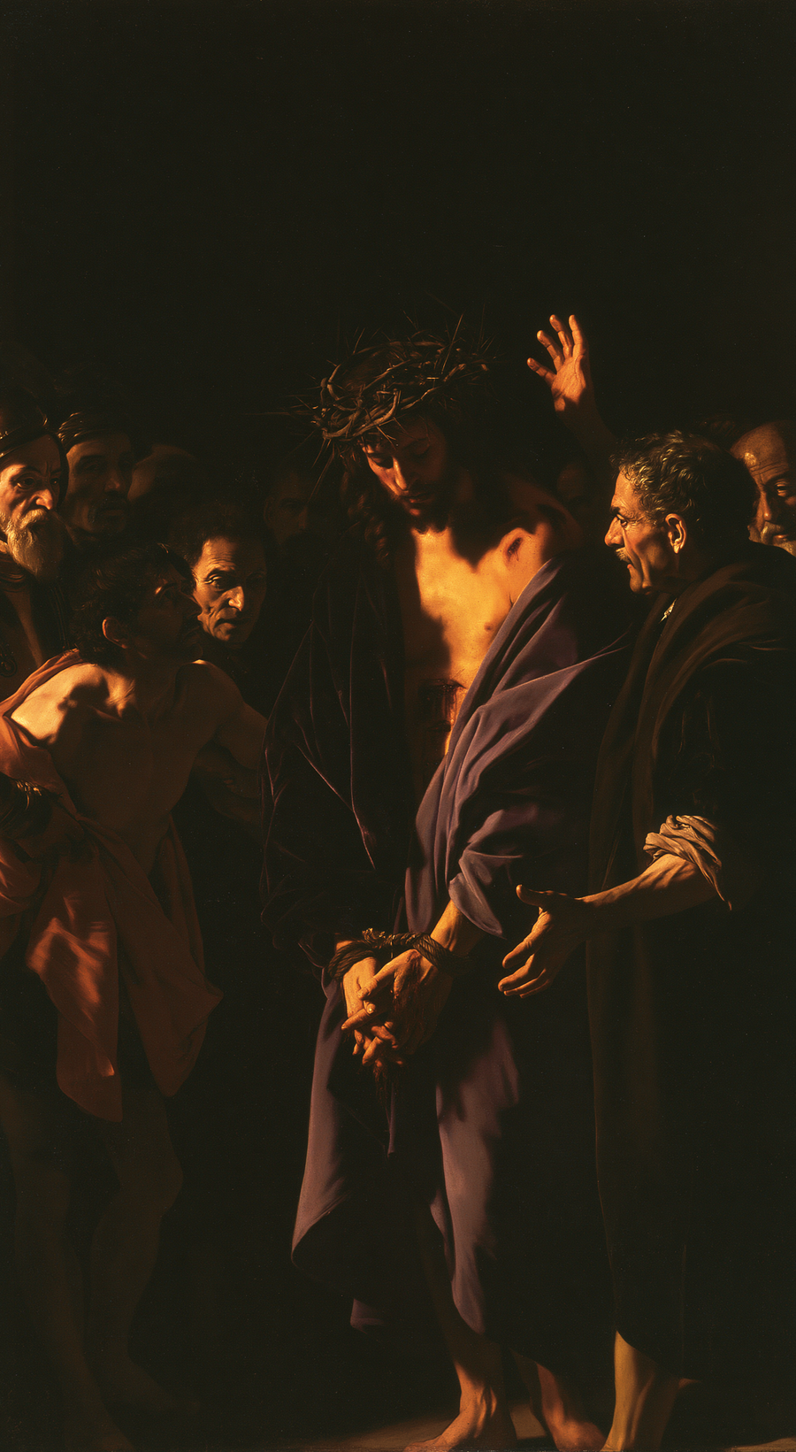 Ecce Homo - Caravaggio - tenebrism · Portrait n° 5