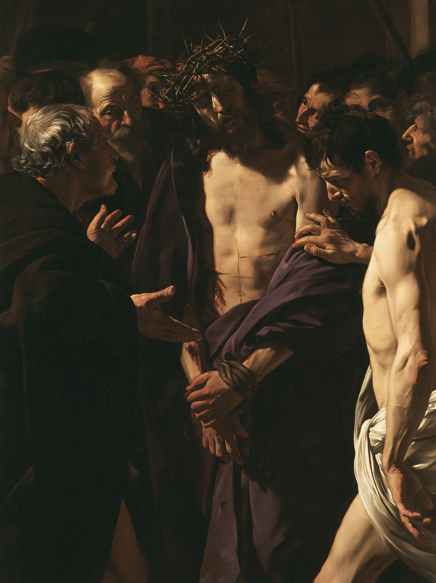 Ecce Homo - Caravaggio - tenebrism · Portrait n° 15
