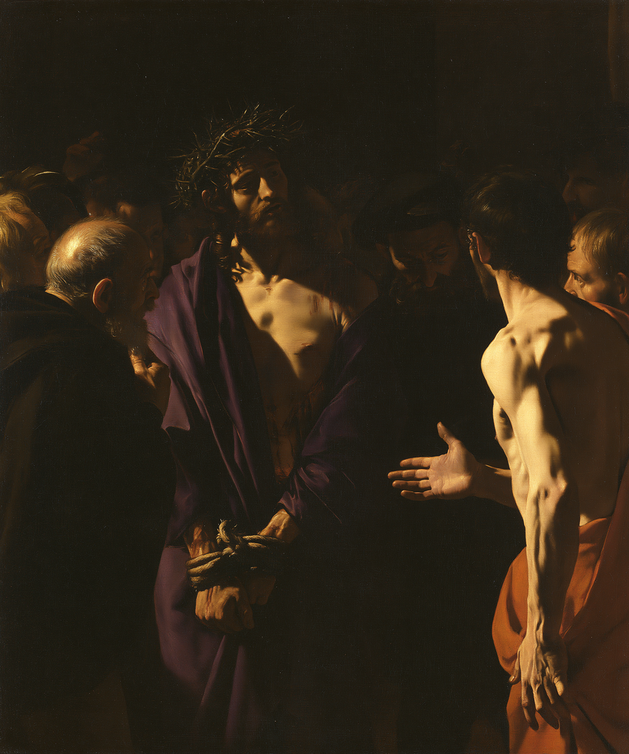 Ecce Homo - Caravaggio - tenebrism · Portrait n° 26