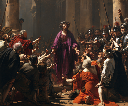 Ecce Homo - Hareketin patlaması · Manzara n° 3 - Hıristiyan sanatı