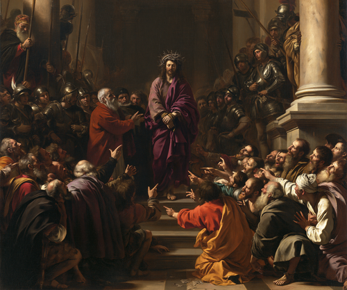 Ecce Homo - Hareketin patlaması · Manzara n° 4 - Hıristiyan sanatı