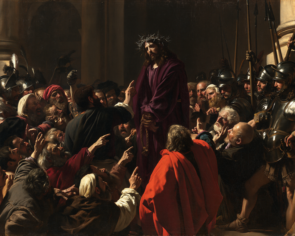 Ecce Homo - Hareketin patlaması · Manzara n° 7 - Hıristiyan sanatı