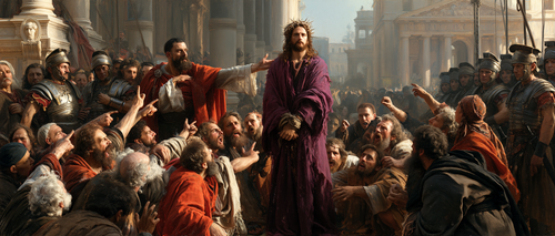 Ecce Homo - Hareketin patlaması · Manzara n° 18 - Hıristiyan sanatı