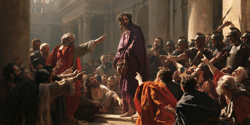 Ecce Homo - Hareketin patlaması · Manzara n° 24 - Hıristiyan sanatı