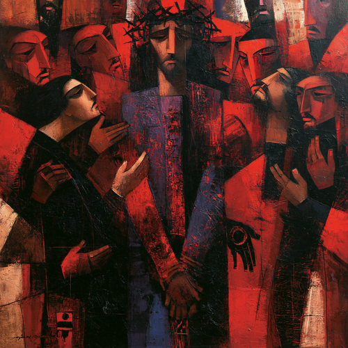 Ecce Homo - Ekspresyonist · Carré n° 3 - Hıristiyan sanatı