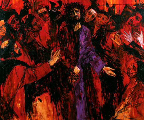 Ecce Homo - Ekspresyonist · Manzara n° 1 - Hıristiyan sanatı