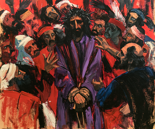Ecce Homo - Ekspresyonist · Manzara n° 3 - Hıristiyan sanatı