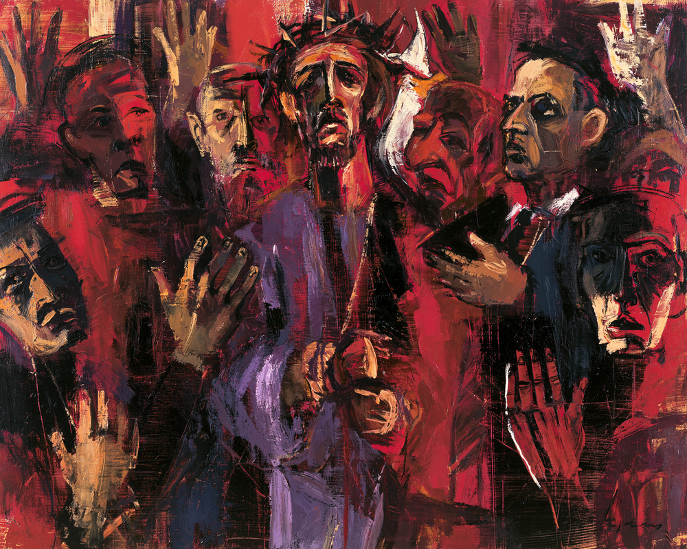 Ecce Homo - Ekspresyonist · Manzara n° 4 - Hıristiyan sanatı