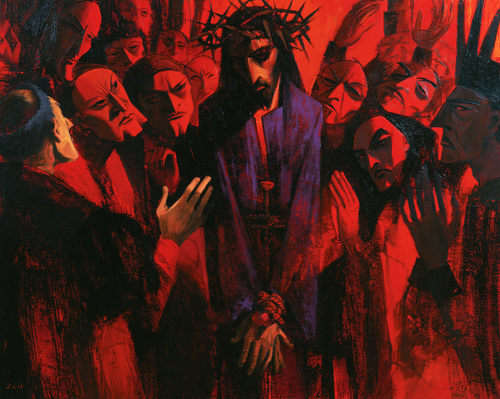 Ecce Homo - Ekspresyonist · Manzara n° 6 - Hıristiyan sanatı