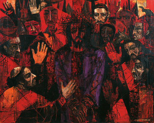 Ecce Homo - Ekspresyonist · Manzara n° 7 - Hıristiyan sanatı