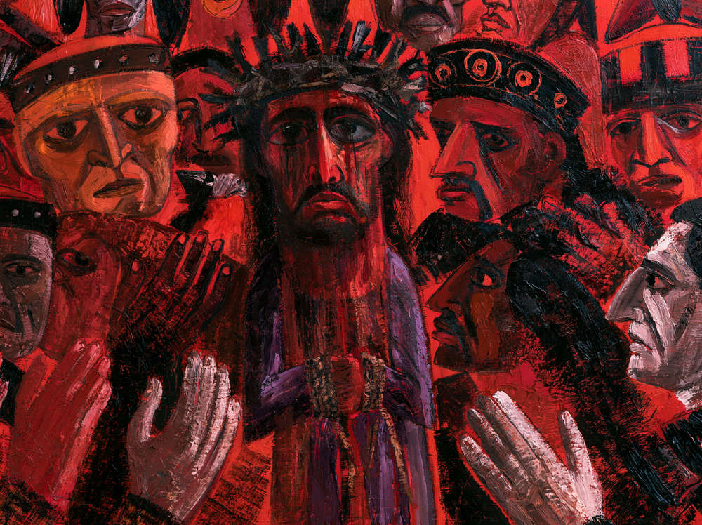 Ecce Homo - Ekspresyonist · Manzara n° 8 - Hıristiyan sanatı