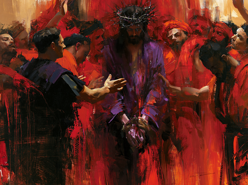 Ecce Homo - Ekspresyonist · Manzara n° 9 - Hıristiyan sanatı