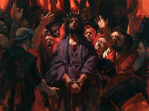 Ecce Homo - Ekspresyonist · Manzara n° 11 - Hıristiyan sanatı