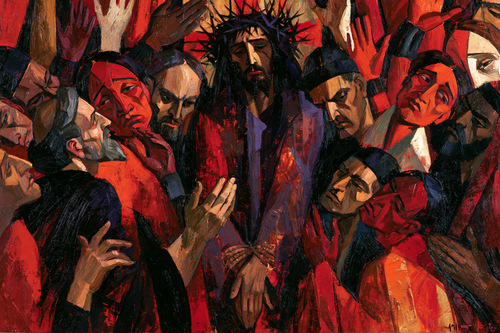Ecce Homo - Ekspresyonist · Manzara n° 13 - Hıristiyan sanatı