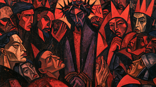 Ecce Homo - Ekspresyonist · Manzara n° 17 - Hıristiyan sanatı