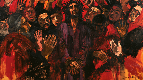Ecce Homo - Ekspresyonist · Manzara n° 18 - Hıristiyan sanatı
