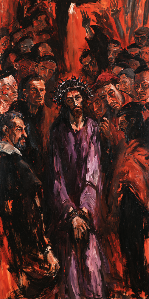 Ecce Homo - Ekspresyonist · Portre n° 1 - Hıristiyan sanatı