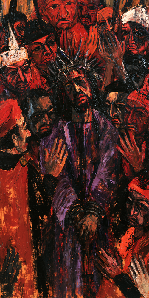 Ecce Homo - Ekspresyonist · Portre n° 2 - Hıristiyan sanatı