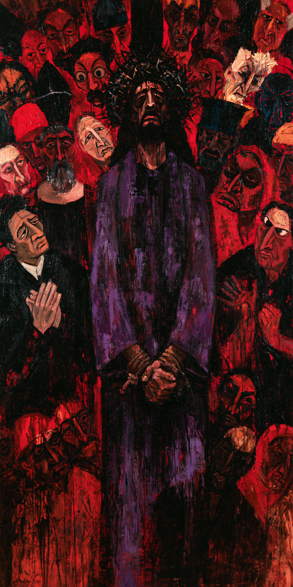 Ecce Homo - Ekspresyonist · Portre n° 3 - Hıristiyan sanatı